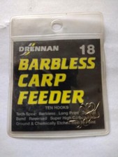 Drennan barbless carp for sale  THIRSK