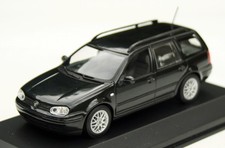 VW Golf IV Variant Bj. 1999-2006, schwarzmetallic, Minichamps im M. 1:43, OVP comprar usado  Enviando para Brazil