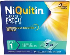 Niquitin 21mg clear for sale  NOTTINGHAM