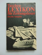 Taschenlexikon zeitungsleser 2 gebraucht kaufen  Berlin