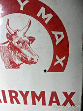 PLACA ESMALTE PORCELANA ORIGINAL VINTAGE LATICÍNIO MAX JERSEY LEITE DE VACA HOLANDA 1940 comprar usado  Enviando para Brazil