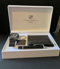 Conjunto de acessórios masculinos para relógio e carteira Charles Dumont Paris comprar usado  Enviando para Brazil