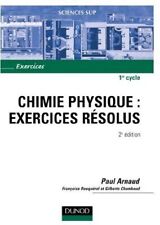 Chimie physique exercices d'occasion  Hennebont