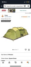 Vango odyssey 800 for sale  AMMANFORD