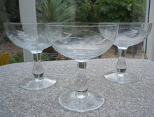 Vintage glass sundae for sale  LEICESTER