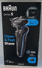Maquinilla de afeitar eléctrica BRAUN Serie 5 para hombre y recortadora afeitado en seco húmedo modelo 5762 segunda mano  Embacar hacia Mexico