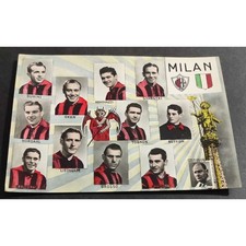 Cartolina milan nordahl usato  Alessandria