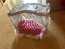 Barbie himmelbett rosa gebraucht kaufen  Regensburg