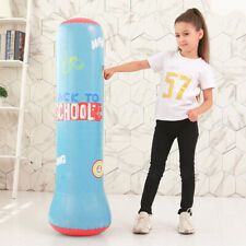 Inflatable Boxing Bag Fitness Punching Sandbag for Adult Children (Blue) comprar usado  Enviando para Brazil