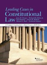 Leading Cases in Constitutional Law, a Compact Casebook for a Short Course 2018 comprar usado  Enviando para Brazil