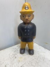 Wooden fireman painted for sale  GUILDFORD