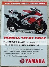Yamaha 1999 model for sale  LEICESTER