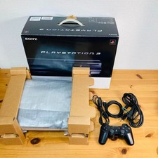 ony PlayStation 3 PS3 CECHB00 20GB Wstecznie kompatybilna konsola w pudełku przetestowana używana na sprzedaż  Wysyłka do Poland