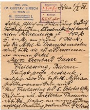 1908 österreich brief gebraucht kaufen  Niederkrüchten