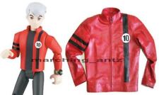 Jaqueta de couro animada desenho animado nova masculina infantil vermelha albedo Ben 10 filme comprar usado  Enviando para Brazil