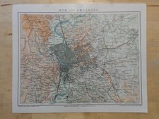 Rig lithographie stadtplan gebraucht kaufen  Langquaid