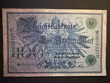 100 mark 1908 gebraucht kaufen  Troisdorf