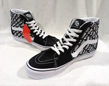 Vans Men's Vans SK8 Logo Repeat Black/White Hi Top Sneakers-Size 9/10/11.5 NWOB, usado comprar usado  Enviando para Brazil