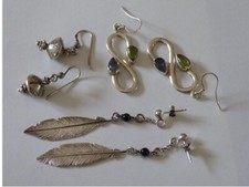 Lot paires boucles d'occasion  Fouras