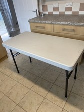 Folding trestle table for sale  MAIDSTONE