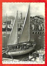 Menton cpsm voilier d'occasion  Ouzouer-sur-Loire