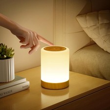Lampada comodino touch usato  Roma