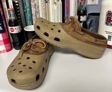 Crocs men brown for sale  Pontotoc