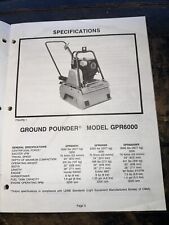 Gpr 6000 soil for sale  Fitzwilliam