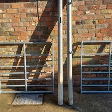 Pair galvanised meter for sale  BOSTON