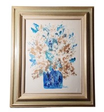 Framed abstract floral for sale  Dale