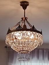 Lampadario antico punti usato  Trieste