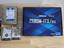 ASRock Z590M-ITX/ax I9 10850K 64GB MEM 256GB M.2 SSD 2x500GB HD 1TB HD WIFI for sale  Homestead