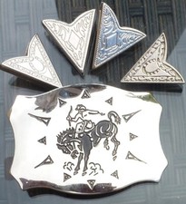 Belt buckle cowboy for sale  CIRENCESTER