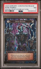 PSA 7 - Kit Bone Rabble (Ordinary Foil) Social Play Store - Feitiçaria comprar usado  Enviando para Brazil