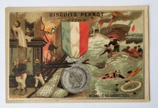 Antique litho chromo d'occasion  Grenoble-