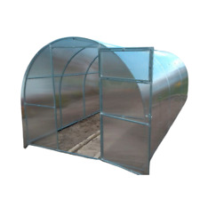 Używany, Szklarnia z poliwęglanu Tunel ogrodowy 2,4x2 profile 20x20 poliwęglan 3mm na sprzedaż  PL