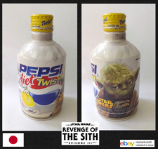 Garrafa PEPSI DIET TWIST JAPÃO 300ml STAR WARS Revenge of the Sith 2005 YODA JP comprar usado Garrafa PEPSI DIET TWIST JAPÃO 300ml STAR WARS Revenge of the Sith 2005 YODA JP comprar usado  Enviando para Brazil
