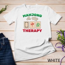 Camiseta unissex Mah-Jong - Mahjong Is My Therapy - Family Game comprar usado Camiseta unissex Mah-Jong - Mahjong Is My Therapy - Family Game comprar usado  Enviando para Brazil