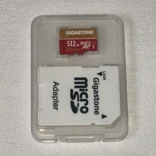 Cartão Micro SD Gigastone 512GB com adaptador - Câmera 4K Pro - Armazenamento de vídeo HD, usado comprar usado  Enviando para Brazil