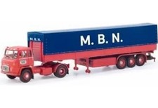 Usado, Mini carro Scania Lb 76 lona semi-reboque “M.B.N.” He87Mbs026192 em escala 1/87 comprar usado  Enviando para Brazil