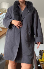 Manteau col fourrure d'occasion  Podensac