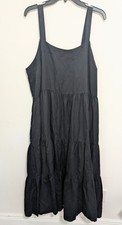 Usado, Vestido maxi tenda feminino The Drop preto em camadas 2XL verão praia boho cottagecore  comprar usado  Enviando para Brazil