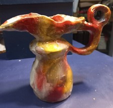 Brocca terracotta smaltata usato  Sesto Fiorentino