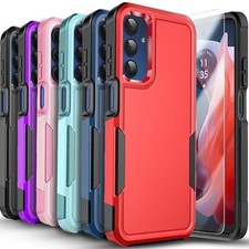 Capa telefone à prova de choque + tela de vidro temperado para Samsung Galaxy A54 5G comprar usado  Enviando para Brazil