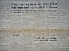 1947 giornale dell usato  Imola