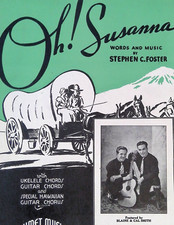 Susanna sheet music for sale  Thatcher