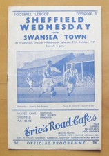 Sheffield wednesday swansea for sale  UK