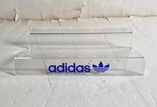 Placa de exibição vintage acrílica Adidas Trefoil Shoes Store Slatwall prateleira de sapatos C comprar usado  Enviando para Brazil