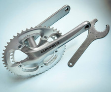 Guarnitura shimano crankset usato  Italia