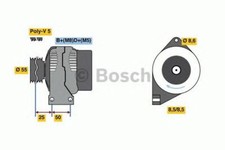 Bosch remanufactured alternato for sale  SHEFFIELD